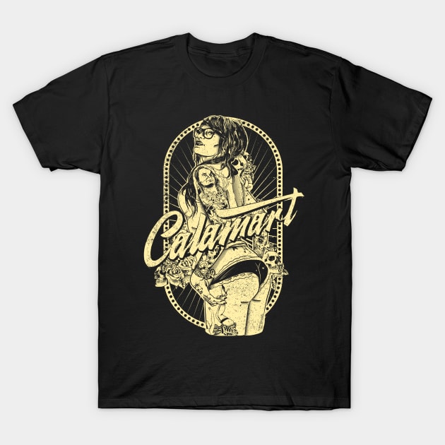 Pin up T-Shirt by Calamart Designs